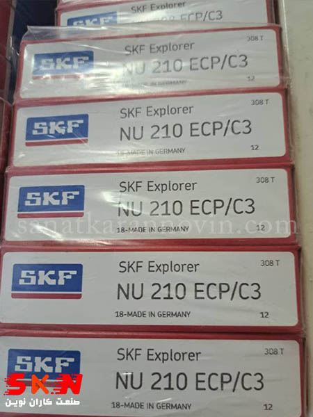 بلبرینگ skf NU 210 ECP/C3
