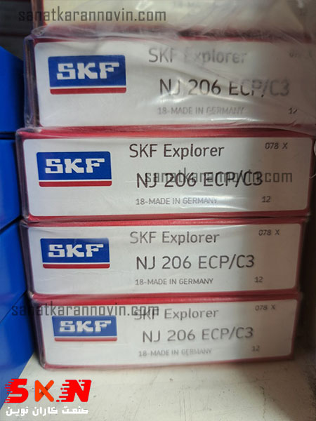 بلبرینگ skf NJ 206 ECP/C3