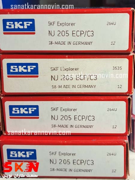 بلبرینگ skf NJ 205 ECP/C3